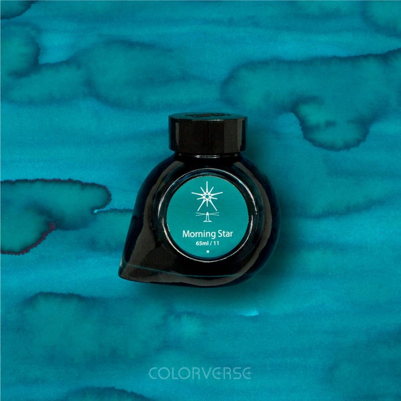 Colorverse Ink - Spaceward -No. 11, Morning Star (65ml & 15ml) Fountain Pen Ink - Image 2